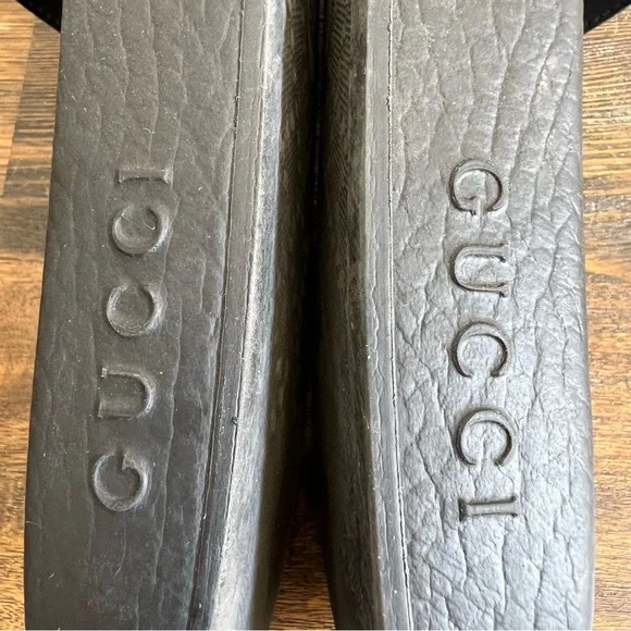 GUCCI GG Supreme Tiger Slide Sandals Gucci Size 10 US10.5 - Picture 12 of 15
